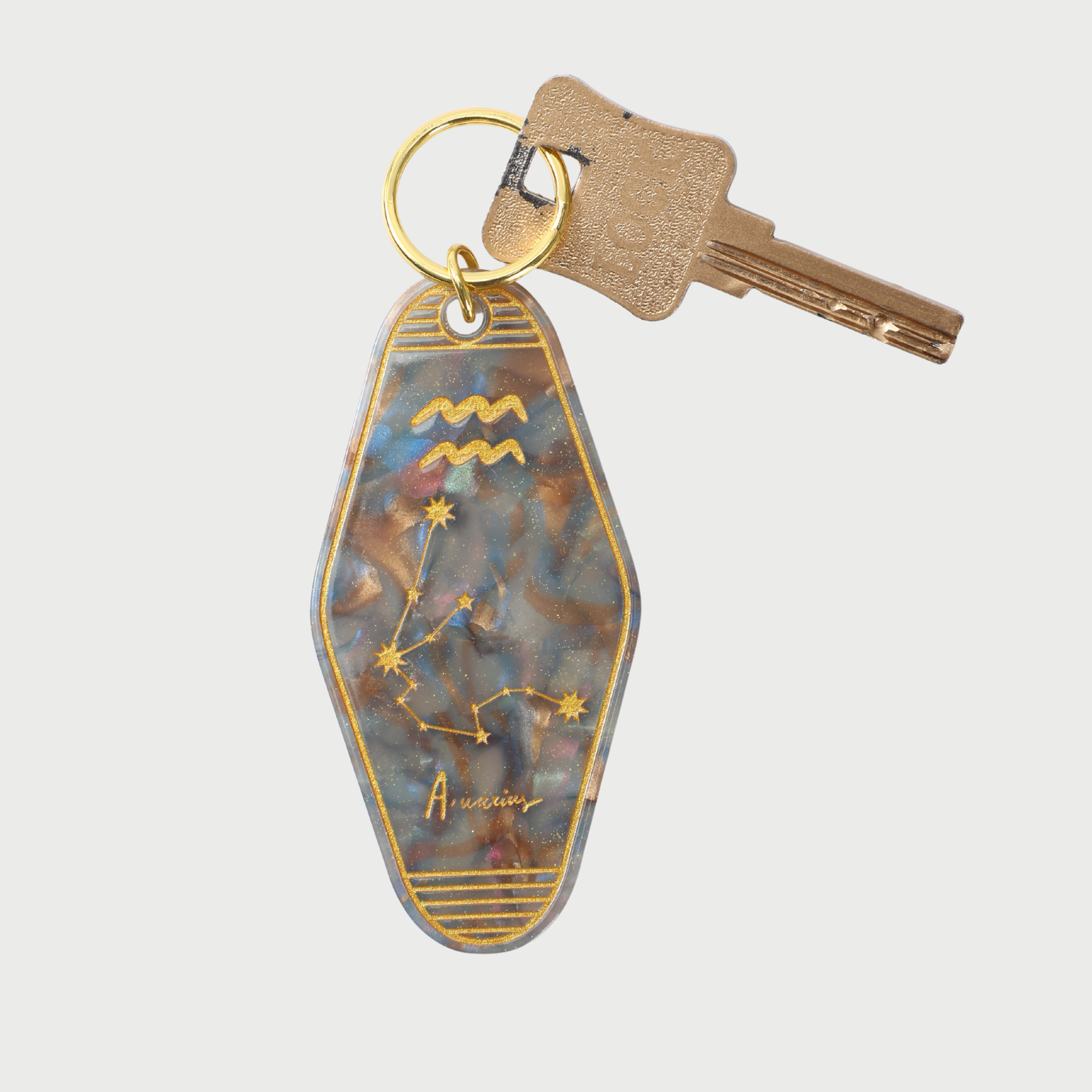 AQUARIUS KEYCHAIN