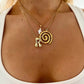 SWIRL NECKLACE