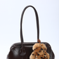 FAUX FUR COAT CHARM