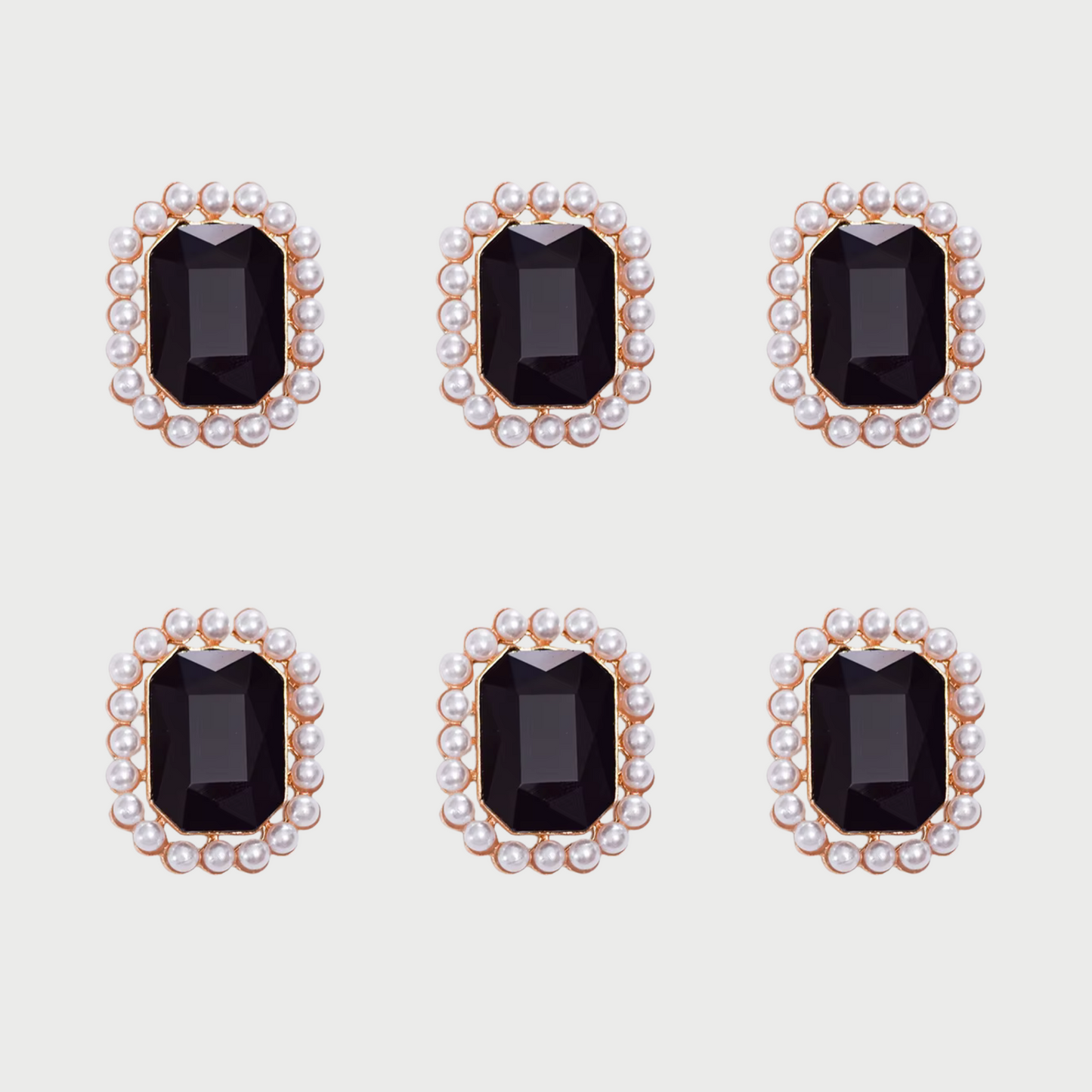 BUTTON COVERS BLACK