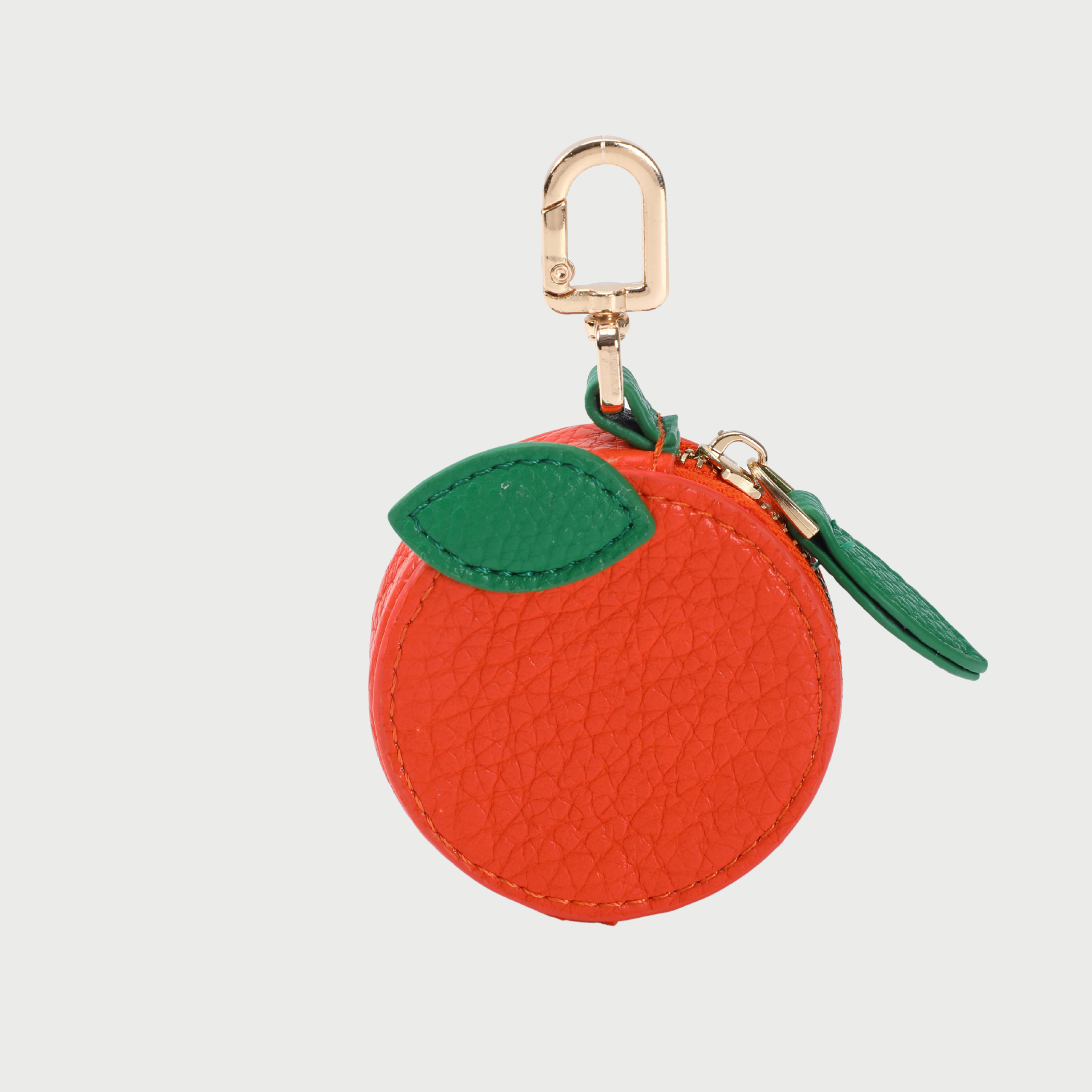 LEATHER ORANGE CHARM