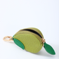 LEATHER PEAR CHARM